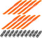 uxcell RC Propellers CW 8040 8x4 Inch 2-Vane Fixed-Wing for Airplane Toy,