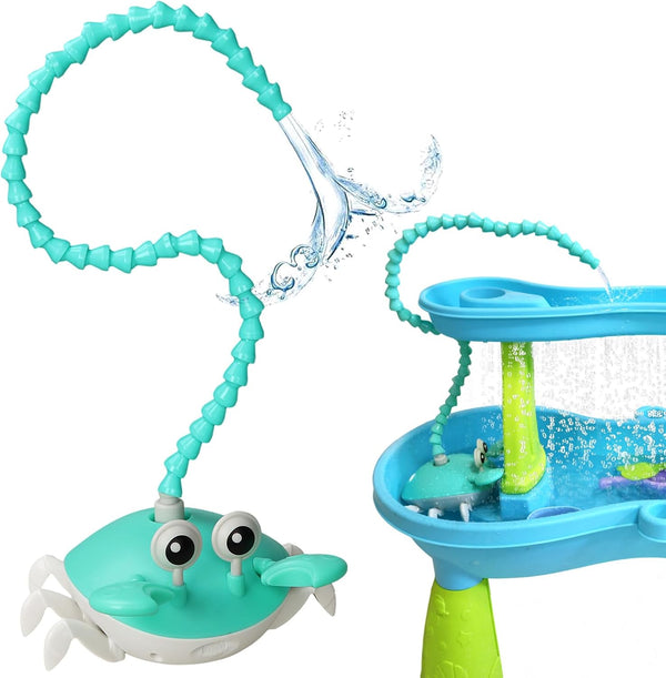 TENGIZUOHZ Water Table Pump, 5400mAh Rechargeable Water Pump for Water Table with 3