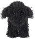 Apricot Lamb Toys Plush Black Poodle Dog Puppy Stuffed Animal Soft Cuddly 8.3 Inches Perfect for Child