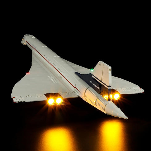 Lightailing LED for Lego 10318 Concorde, Lighting Kit Compatible with Lego Building Blocks Model