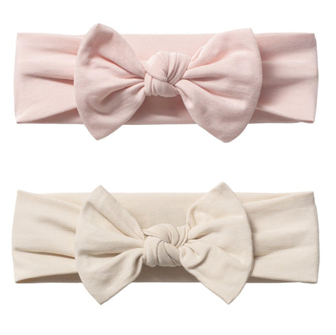 Baby Girl Headbands-Infant,Toddler Cotton Handmade Hairbands with Bows Child Hair Accessories (2,