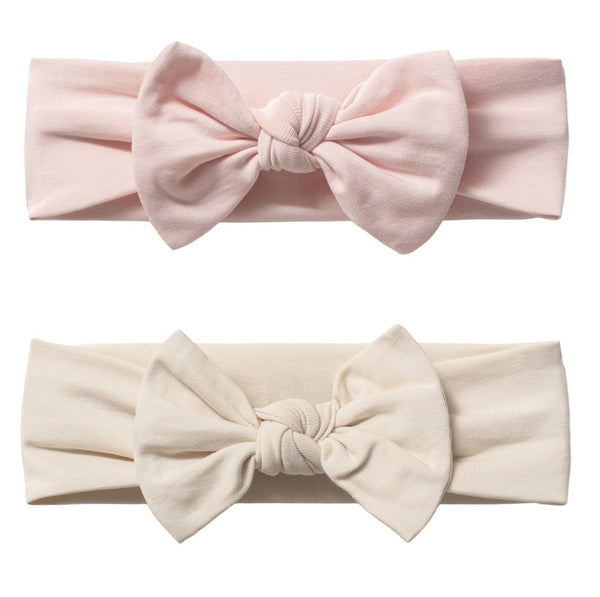 Baby Girl Headbands-Infant,Toddler Cotton Handmade Hairbands with Bows Child Hair Accessories (2,