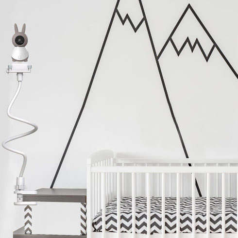 Baby Camera Mount Stand Flexible Baby Monitor Holder Shelf Compatible with BOIFUN/TECGUUD/ieGeek Baby Monitor,Baby Camera Stand More Safety(33.75 inch/Camera Not Included)