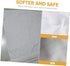 CVUTOVO 60x60cm -Pack Cotton Burp Cloths and Reusable Cloth Diaper Inserts for Newborns Absorbent Washable Leak-Proof