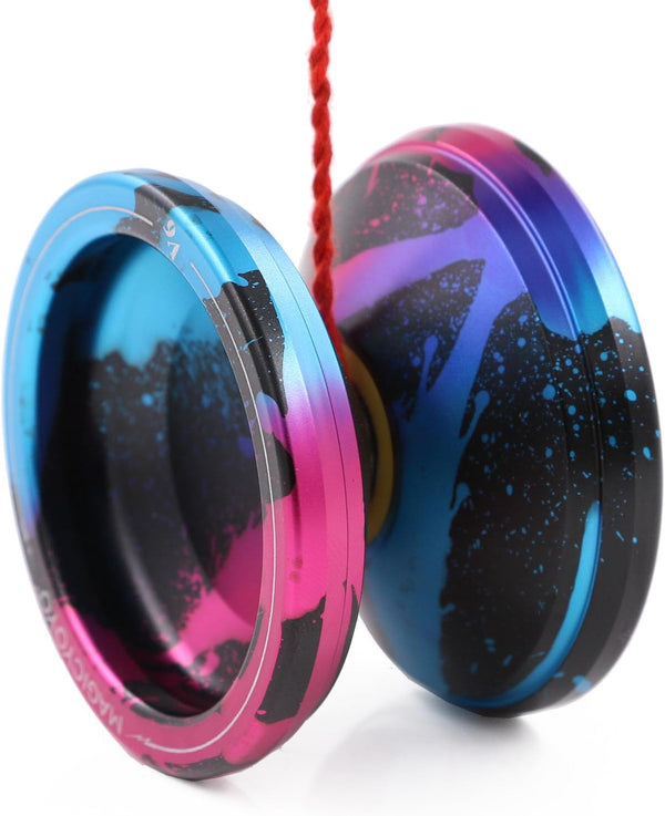 MAGICYOYO V6 Locus Yoyos - Pro Responsive Yoyo for Kids to Adults | Beginner to Advanced Tricks | Metal Yo-yo Ball with