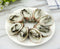 Kmiunty 8Pcs Artificial Oysters Shellfish Seafood Model Photography Prop for Home Kitchen Party
