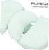 Unomor Pregnancy Pillow Maternity Pillow for Women Cooling Waist Lumbar Support