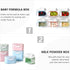 Portable Baby Formula Dispenser - Travel-Friendly Milk Container, Leak-Proof