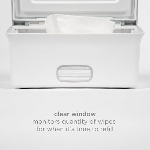 Set 2 Ubbi of Baby Wipes Dispensers with Weighted Plates and Secure Seals, Nursery and Baby Registry Essential to Keep