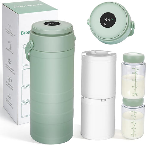LIONROGE Portable Breast Milk Cooler for Outdoors & Work, 360 Total Cooling Keeps