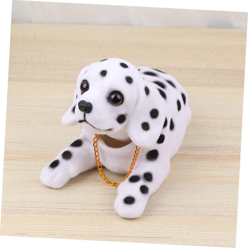 Car Adornment Dashboard Decorations, Puppy Car Dashboard Bobblehead Statues for Car, Shaking Head Toy Playset