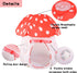 Play Tent for Kids, Pop Up Indoor Outdoor Playhouse with Exquisite Mushroom Design
