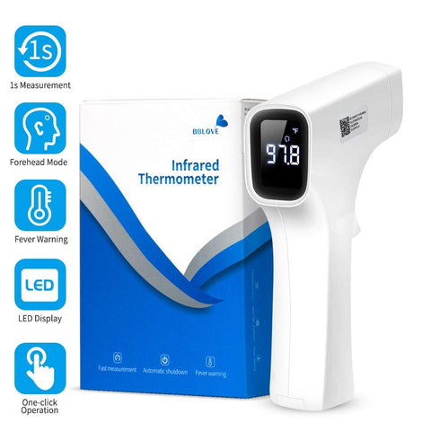 BBLove Non-Contact Infrared Forehead Digital Thermometer for Adults, Babies & Kids