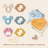 COOROBIN 6-pack 100% Baby Bandana Drool Bibs - Cotton Baby Bibs with Teether for Teething