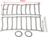 4Pcs Wheel Tires Metal Snow Chains - 1.9/2.2inch for 1/10 TRX-4 Axial SCX10 90046 RC Crawler Car (130MM)