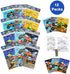 Set 12 48 TINYMILLS Monster Truck Coloring Book with Coloring Books and Crayons Monster Truck Birthday Party Supplies