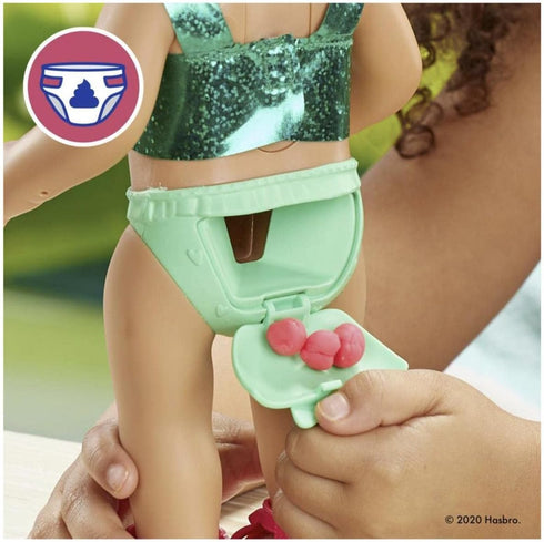 Baby Alive Sunshine Snacks Doll - Eats and Poops Summer-Themed Waterplay Baby Doll for Kids Ages 3+
