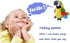 Vincilee Talking Parrot Toy, Repeat What You Say Mimicry Plush Interactive Buddy for Children Gift, 4.3 x 8.7 Inches