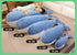 Whale Stuffed Animal - Giant Soft Blue Whale Plush Body Pillow for Birthday Gifts