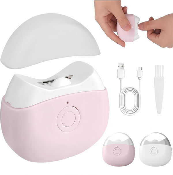 Electric Nail Clippers,2026 New Automatic Nail Trimmer with LED Light and 2