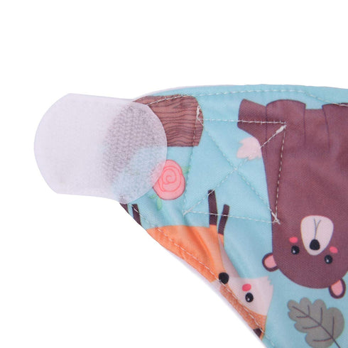 Sigzagor Baby Pocket Cloth Diaper Nappy Hook and Loop (Squirrel Hedgehog)
