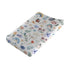 Spring Garden Flowers Rainbow Changing Pad Covers, Watercolor Floral Sheets for Baby Nursery, 32''x16''