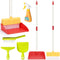 LIMIROLER Kids Cleaning Toy Set Toddlers Broom Dust Pan Set for Housekeeping Pretend