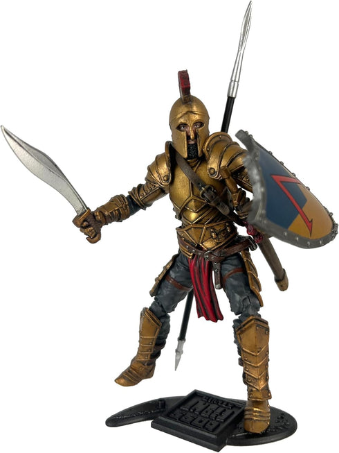 V3 1:18 Boss Fight Studio Vitruvian H.A.C.K.S. Fantasy Series - Leonidas Action Figure - Highly Articulated Collectible