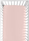 Sweet Jojo Designs Fitted Baby Crib Sheets, Blush Pink, Standard Size for Girls, Infant Nursery, Toddler Room