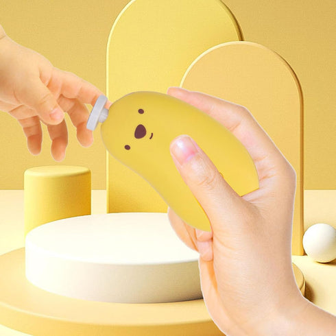 Trimmer 6 Pssopp Electric Gentle Baby Nail Clipper, Sturdy ABS Material Multi Speed Fast Rechargeable Portable Baby