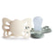 FRIGG Butterfly Anatomical SilkySoft Silicone Baby Pacifier | Made in Denmark |