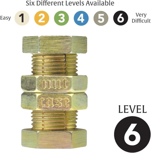 BePuzzled | Nutcase Hanayama Metal Brainteaser Puzzle, Mensa Rated Level 6, Ages 12 and Up