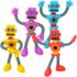 Flexible Bendable Figures Robot Set of 4 - Twisted Deformed Doll Decompression Toy for Boys and Girls