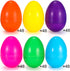 288 -2.36" YEAHBEER Easter Eggs Bright Colors Plastic Easter Eggs Empty for Easter Hunt, Easter Basket Stuffers, Party