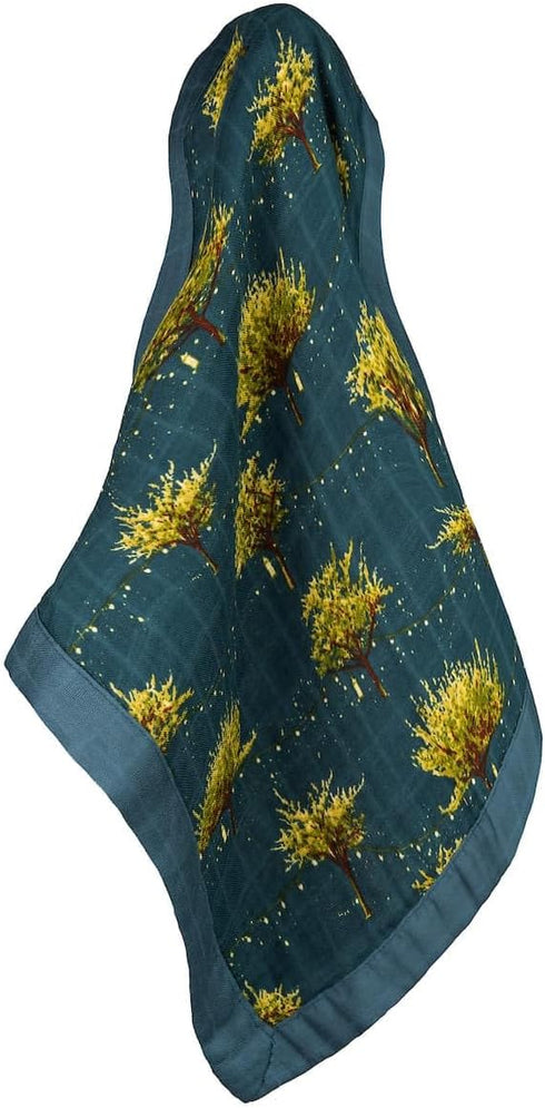 Milkbarn Lovey Security Blanket for Babies - 18" x 18" Mini Muslin