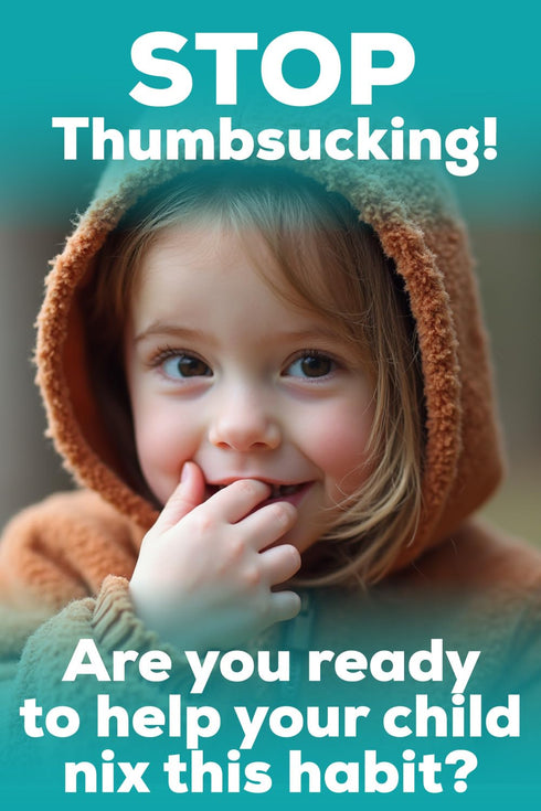 Nail Biting Prevention for Kids - Safe & Effective Thumb Sucking Deterrent, No Bite Nail Polish Pen for Age 3+