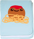 CafePress Cute Meatball and Spaghetti Baby Blanket, Super Soft Newborn Swaddle