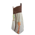CribMATE 1 Diaper Stacker Handmade Giraffe Monkey Baby Diaper Hanging Bag Piece(Monkey Giraffe)