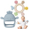Socub 2 Pack Baby Teething Toys for Babies 0-6 Months, Silicone Teething