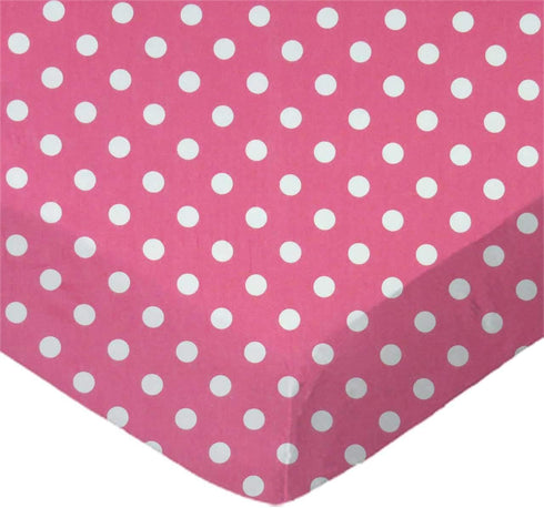 SHEETWORLD.COM SheetWorld 100% Cotton Percale Extra Deep Fitted Portable Mini Crib Sheet 24