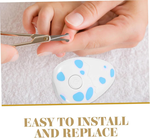 Trimmer Sosoport Electric Nail for Safe Portable Nail Polisher Replaceable Grinding Heads for Manicure for Fingernails