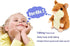 Talking Hamster - Interactive Stuffed Plush Animal Toy with Cute Sound Effects, Best Buddy for Kids (Brown)
