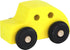 Mites Wooden Cars Set, Made in USA, Set of 6