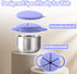 2 Pack 9 OZ BUSOHA Stainless Steel Toddler Snack Cups - Spill-Proof Baby Snack Containers with Lid Travel Snack