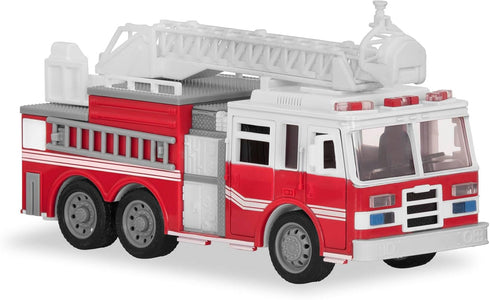 Driven by Battat Micro 1:24 Scale Fire Truck with Lights, Sounds & More for Boys & Girls Age 3+