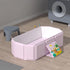 Generic 0-8 9.84 Inches Foldable Bathroom Bathtub - Anti-Slip Bathing Tub for Years Old, Portable Foldable Tubs |