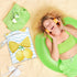 PXKX Summer Wet Dry Bag Beach Vacation Essential Wet Bag for Swimsuit Diaper Dirty Yoga Gym Clothes Bathing Suit Poor