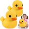 Leyndo 2 Pcs Giant Plush Yellow Duck, Soft Stuffed Animal Toy Duck Plush Pillow for Boys Girls Birthday Gift