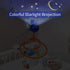INTMEDIC 0-6-12 Baby Crib Mobile with Music and Lights, Space Baby Mobile for Crib with Remote Control, Spaceman