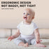 Muslin Baby Bibs for Drooling and Teething, Unisex Soft & Absorbent Multi-Layer Bibs for Boys Girls